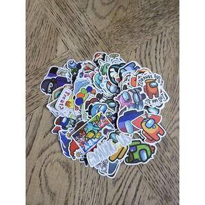 100 Pieces Among US Stickers Sus Decals Set for Kids Adults, Waterproof New